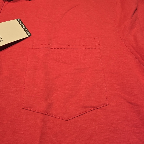 Vineyard Vines Men's Classic Red Polo Shirt - Picture 8 of 8
